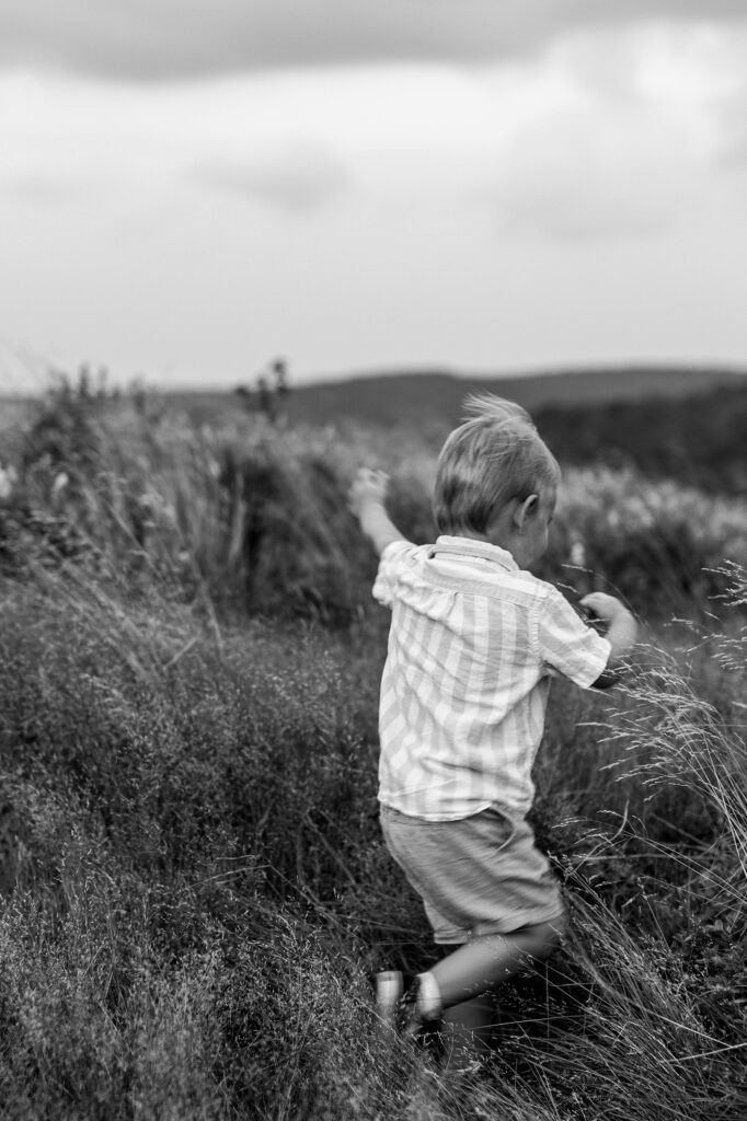 Foss Mountain Summer Maternity Family Photos New Hampshire Caitlin Page Photography