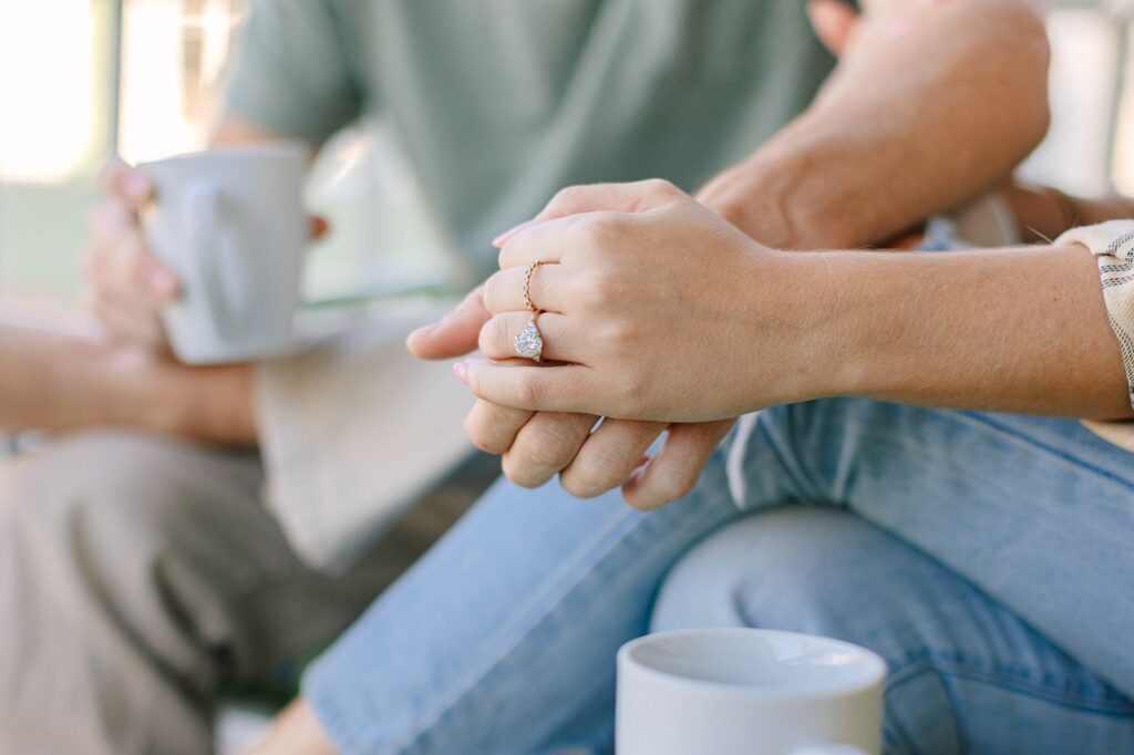 At Home Couples Session in Charleston South Carolina Caitlin Page Photography New Hampshire Photographer