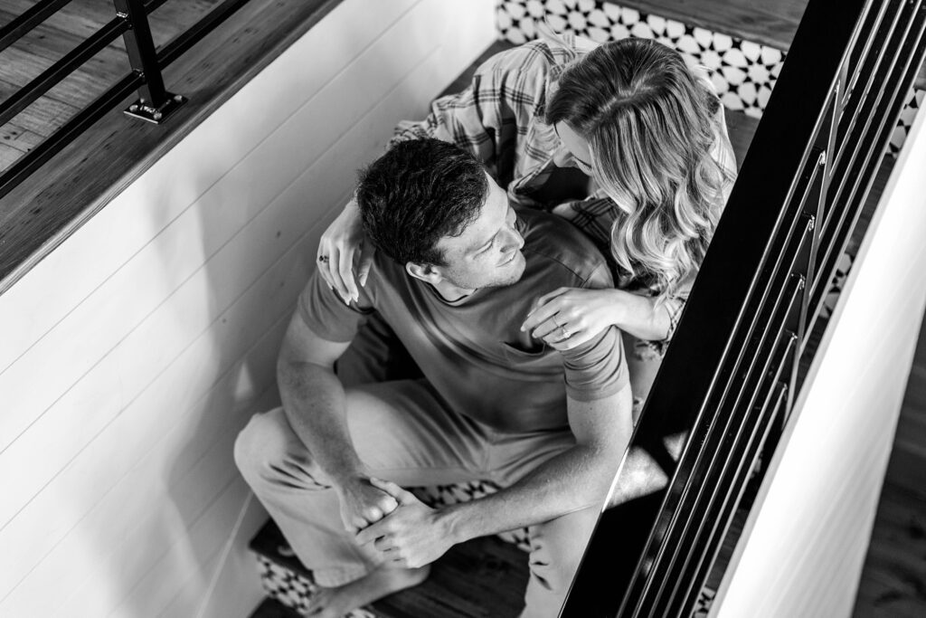 At Home Couples Session in Charleston South Carolina Caitlin Page Photography New Hampshire Photographer
