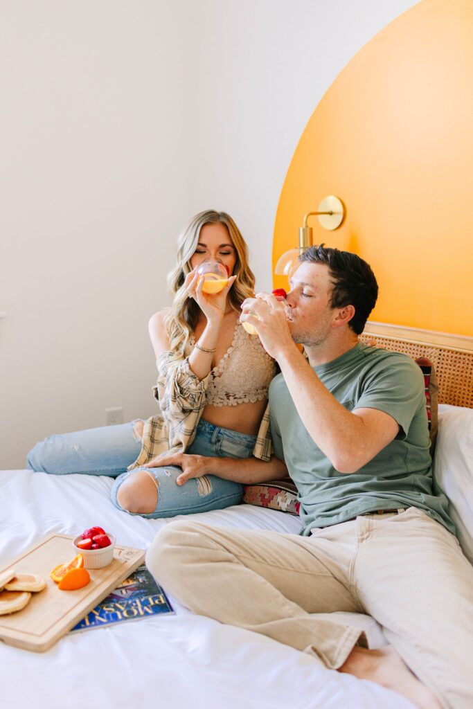 At Home Couples Session in Charleston South Carolina Caitlin Page Photography New Hampshire Photographer