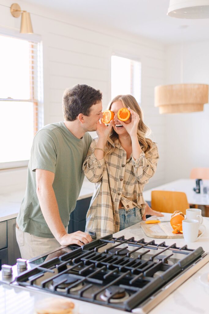 At Home Couples Session in Charleston South Carolina Caitlin Page Photography New Hampshire Photographer