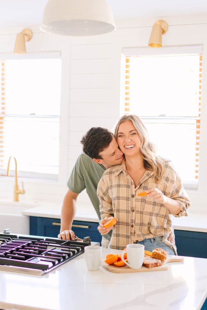 At Home Couples Session in Charleston South Carolina Caitlin Page Photography New Hampshire Photographer