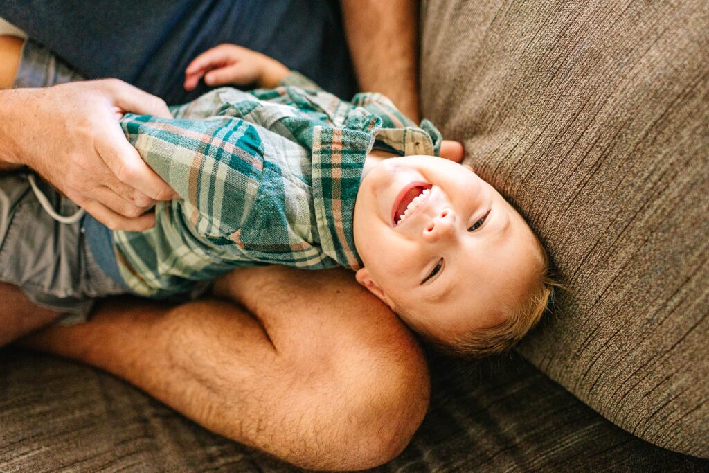 At Home Newborn Lifestyle Session Huntington Beach California Caitlin Page Photography New Hampshire Photographer
