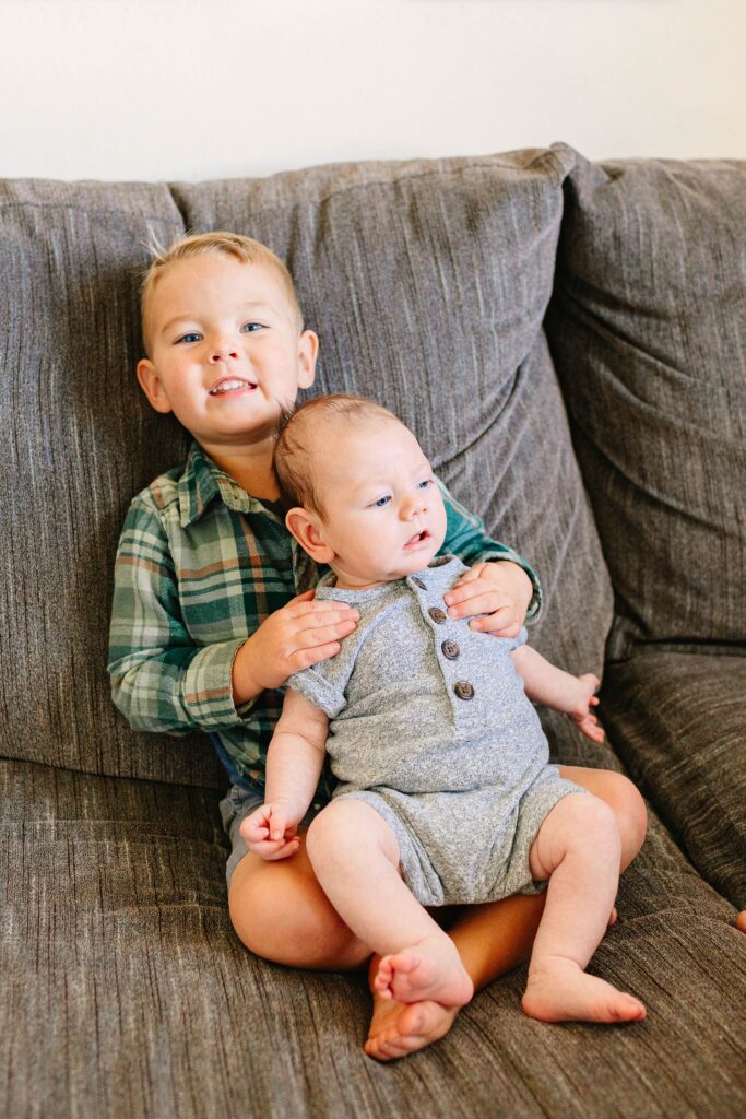 At Home Newborn Lifestyle Session Huntington Beach California Caitlin Page Photography New Hampshire Photographer