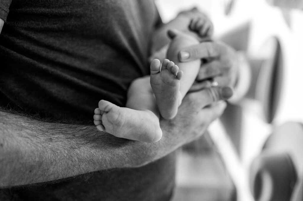 At Home Newborn Lifestyle Session Huntington Beach California Caitlin Page Photography New Hampshire Photographer