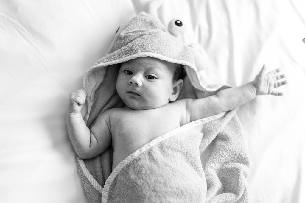 At Home Newborn Lifestyle Session Huntington Beach California Caitlin Page Photography New Hampshire Photographer