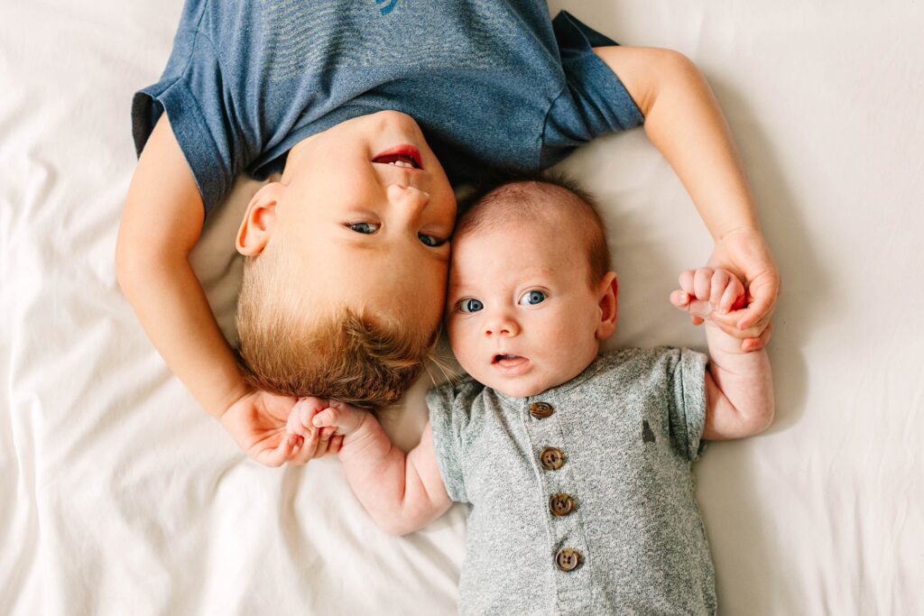 At Home Newborn Lifestyle Session Huntington Beach California Caitlin Page Photography New Hampshire Photographer