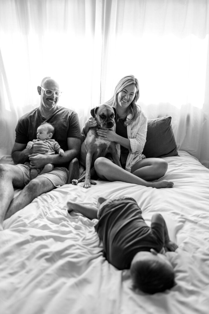 At Home Newborn Lifestyle Session Huntington Beach California Caitlin Page Photography New Hampshire Photographer