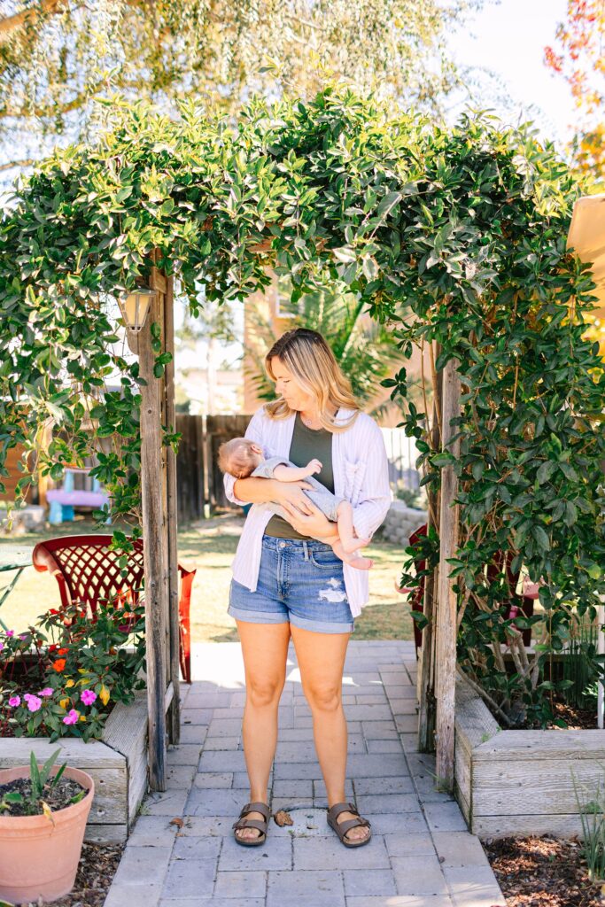 At Home Newborn Lifestyle Session Huntington Beach California Caitlin Page Photography New Hampshire Photographer