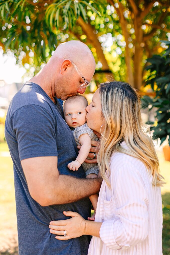 At Home Newborn Lifestyle Session Huntington Beach California Caitlin Page Photography New Hampshire Photographer