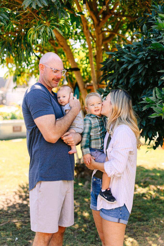 At Home Newborn Lifestyle Session Huntington Beach California Caitlin Page Photography New Hampshire Photographer