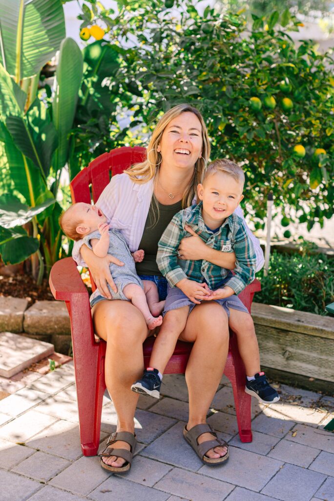 At Home Newborn Lifestyle Session Huntington Beach California Caitlin Page Photography New Hampshire Photographer